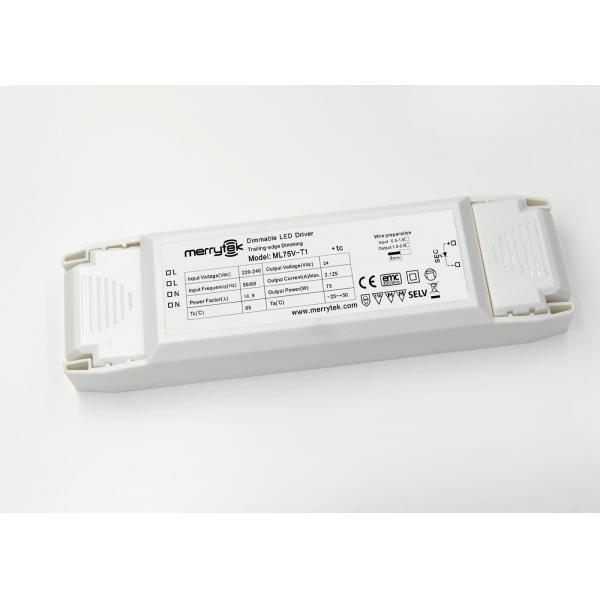 Quality Non - flicker 24V Dimmable LED Driver / High Brightness LED Strip Light Driver for sale