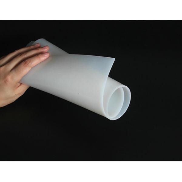 Quality Translucent Color High Temperature Rubber Sheet 7.5 - 12Mpa Tensile Strength for sale