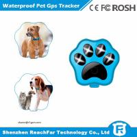 China Portable cheap smallest real time gps pet tracker with one year battery and voice monitoring for sale