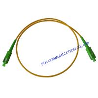 China Bend Insensitive Fiber Optic SC / APC Patch Cord LSZH Jacket For FTTH Networks for sale