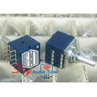 China 8pins ALPS RK27 VOLUME Dual 100K Potentiometer Round shaft peduncular shaft  for HIFI DIY factory