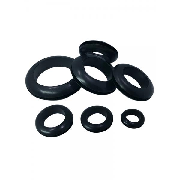 Quality Protective Silicone Rubber Grommet White Black Color For Wire Management for sale