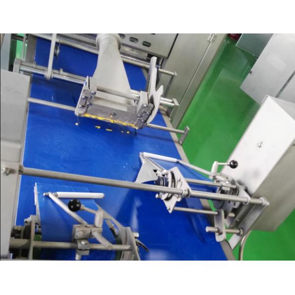 Quality Configured Various Fillers Sausage Roll Machine With 2 Freezing Tunnels For Filled Pastry for sale