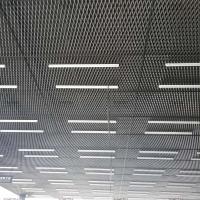 China Standard Diamond Hole Aluminium Expanded Mesh For Ceiling System factory