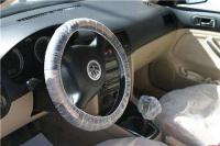 China Disposable LDPE HDPE Plastic Steering Wheel Cover 15mic, 20mic Thickness For Auto Car factory