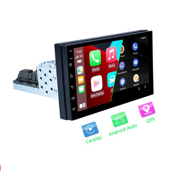 Quality Wireless Single Din Android Car Stereo FCC 800*480 7 Inch Touch Screen Car Audio for sale
