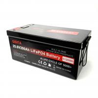 Quality 25.6V 200Ah LiFePO4 Solar Power System Battery Long Service Life for sale
