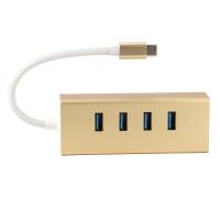 China USB-C to USB3.0 HUB 4 Ports With USB 3.1 Type-C Charging Port For New MacBook Air 12 PC La factory