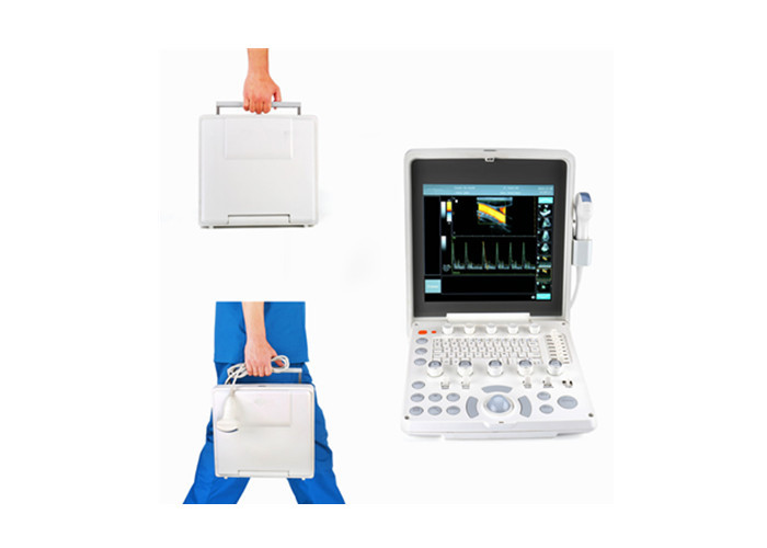China Portable Color Doppler Ultrasound Scanner With 12.1 Inch Screen 2.5-10 MHz Multi factory