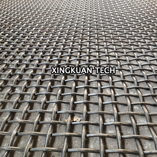 Quality High carbon steel Woven Wire Mesh Screens , 65Mn steel Stone Crusher Screen for sale
