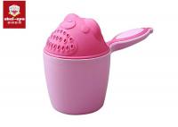 China Shower Spoon Water Cup Child Baby Bath Rinse Cup 10.5*10.7*10 cm Size factory
