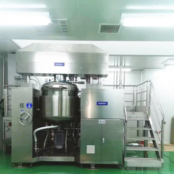 Quality Explosion proof vacuum emulsifier mixing machine for cosmetic for sale