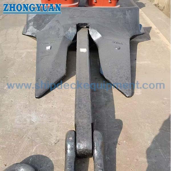 Quality Stockless AC-14 HHP Anchor High Hold Power For Ship Anchor And Anchor Chain for sale