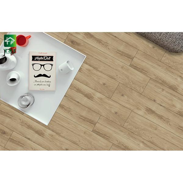 Quality Solid Wood Grain Ceramic Tiles , 200x1000mm Wooden Mat Finish Tiles for sale