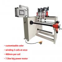 Quality PLC Control 7.5kw Automatic Coil Winding Machine Slow Starting for sale
