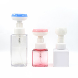 Quality Plastic Lash Cleaner 500ml Soap Dispenser Bottle Luxury Airless for sale