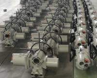 China Grey Multi Turn Actuators With 20NM - 2030NM Torque , Motor Operated Valve Actuator factory