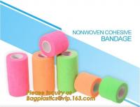 China Sports medical elastic adhesive bandage strip linear Tensoplast cotton compression bandage,Athletic Tape Nonwoven Latex factory
