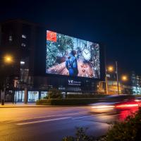 Quality 3mm Outdoor LED Advertising Screen Panel Wall Mounted High Brightness for sale