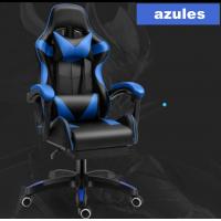 china Metal Frame PU Leather Recliner Gaming Chair Knock Down Structure