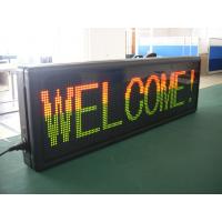 China F3.75 Electronic Red Green Blue Yellow White Scrolling LED Sign High Brightness ,Modular LED Display factory