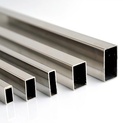 Quality 1.3mm-150mm Stainless Steel Hollow Tube Rectangular Pipe SS304 316 304L 316L for sale