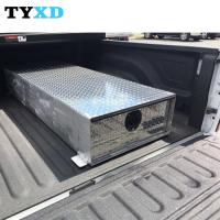 China Aluminum Diamond Plate Material Under Bed Truck Tool Box With Weather Tight Design factory