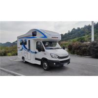 Quality 170 hp 3 Beds RV Caravan Van , Rotary Toilet Mobile Home Camper Van for sale