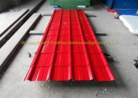 China Sound Insulation Corrugated Metal Roofing Colour Coated Steel Roofing Sheets factory