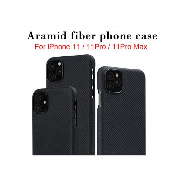 Quality Dirt Resistant iPhone 11 Cover Aramid Carbon Fiber iPhone Case  Case for sale
