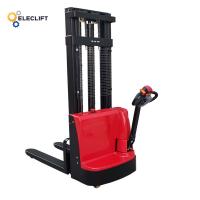 Quality Overall Height 2050mm Industrial Electric Walkie Stacker 2.2Kw for sale