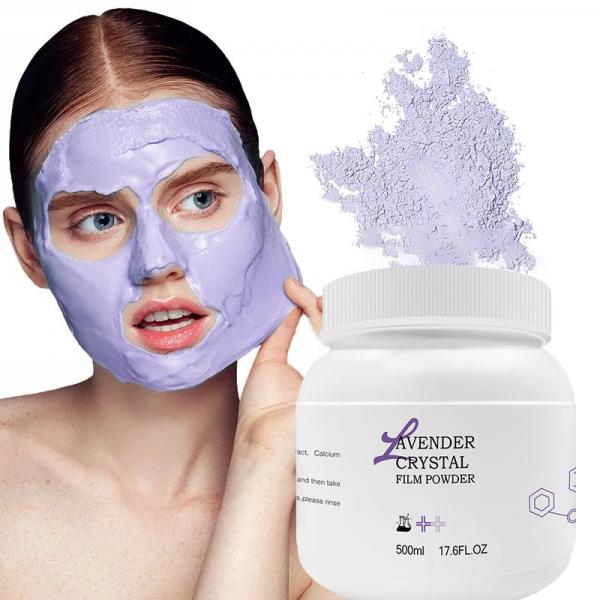 Quality Whitening Moisturizing Lavender Crystal Face Mask Powder 500ml/17.6oz for sale