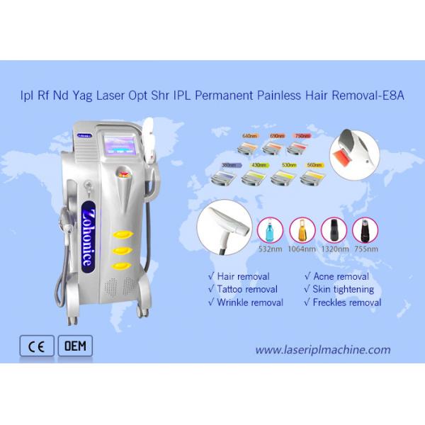 Quality 3In1 E-light IPL RF Portable For Depilation / Tattoo Removal / Skin Care for sale