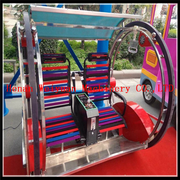 China Interesting public games for child and adults fun electric control happy car factory
