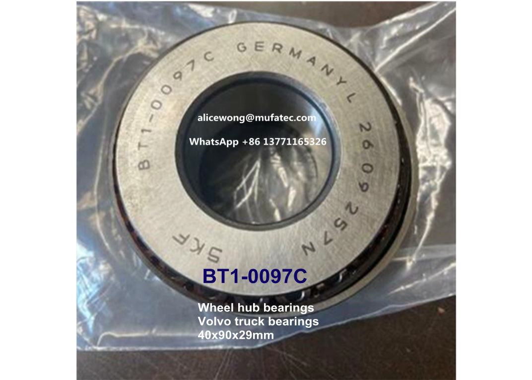 China BT1-0097C BT1-0097 C Volvo truck transmission part bearings tapered roller bearings 40*90*29mm factory