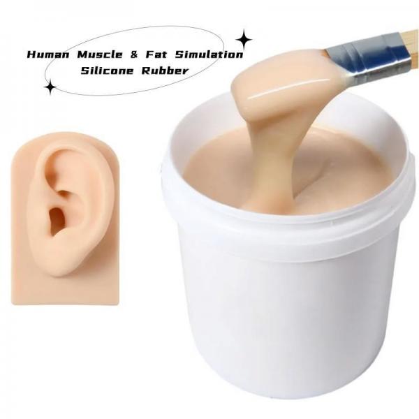 Quality 4.0Mpa Human Muscle And Fat Simulation Elastomer Silicone Rubber For Artificial for sale