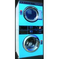 China Chinese Unique 12kgs Direct Drive Commercial STACK washer dryer/Chinese Best Stack Washer Dryer for sale