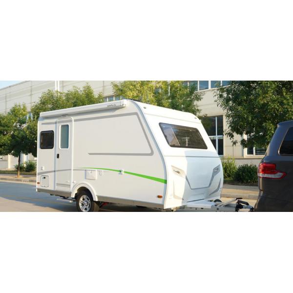 Quality 2-6 People Aluminum Travel Trailers Fiberglass Mobile Home Travel Trailer With Bathroom for sale