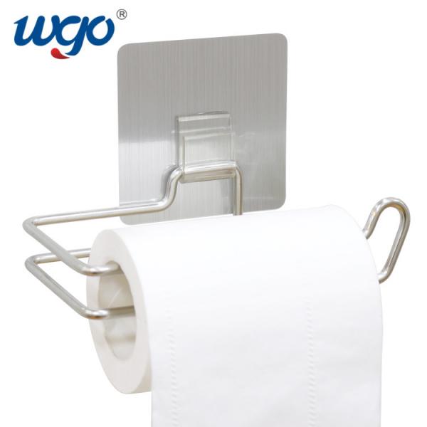 Quality SS304 Bathroom Paper Roll Holder 14.5cm For Toilet Tissue Storage for sale