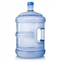 China 5 Gallon PC Mineral Water Bottle With Handle 55mm Neck Size factory