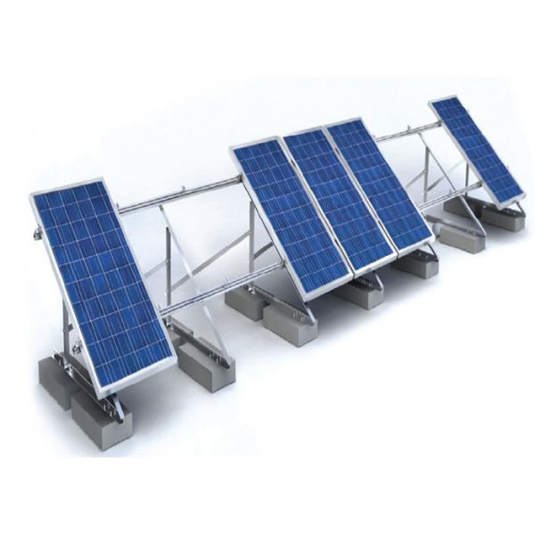 Quality 1.4KN/M2 Solar Panel Roof Mounting Systems Customized Color Aluminum Stainless Steel Structure for sale