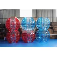 China 1.2 M 1.5m 1.8m Size PVC TPU Bubble Ball For Outdoor Play Sport Soccer Game factory