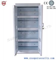 China Laboratory Medicine Medical Supply Storage Cabinet With Double Glass Door for Security factory