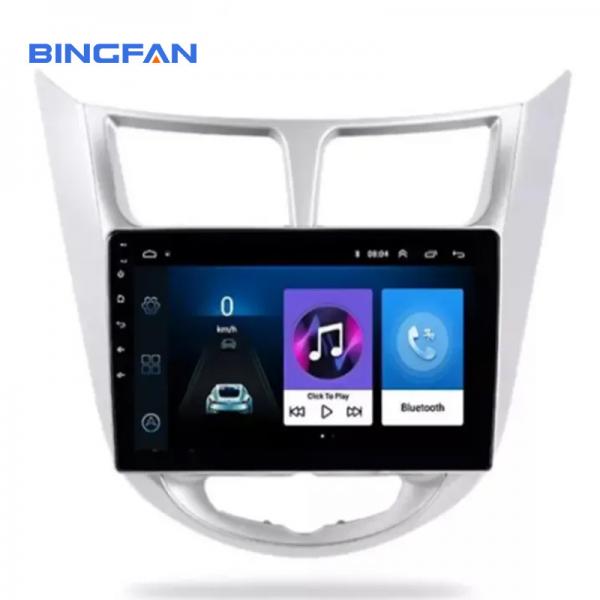 Quality CE Hyundai Touch Screen Radio 2.5D IPS 10 Inch For Hyundai Accent Verna Solaris for sale
