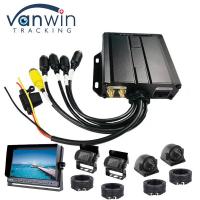 China 4 Channel DVR SD Digital Video Recorder GPS Tracking Devices for automobiles factory