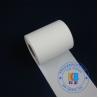 China wax resin white blanco thermal ribbon for adhesive paper label sticker printing factory