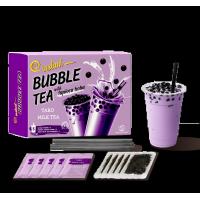 China Premium Supply - Bubble Tea kit boba tea kit 5 serves - Taro Milk Tea Set. Milk Tea set. factory