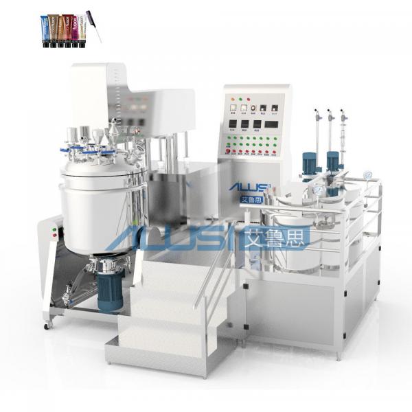 Quality Skin Care Lotion Vacuum Homogenizer Mixer Body Wash Emulsifying Machine for sale