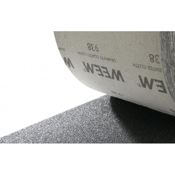 Quality Graphite Coated Canvas HD Rolls For Wide Belt Sander / 152 x 46m for sale