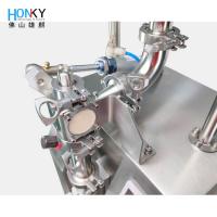 China Syringe Paste Filling Machine For Irenice Sodium Hyaluronate Acid Gel High Viscosity factory